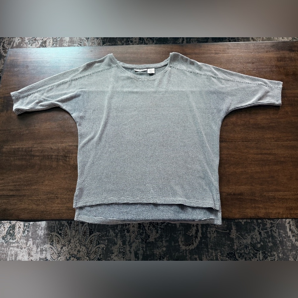 Christian Siriano Gray Blouse